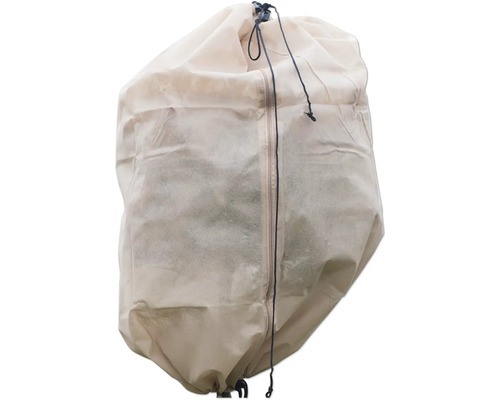 Sac de protection pour plantes avec fermeture éclair et cordon de serrage