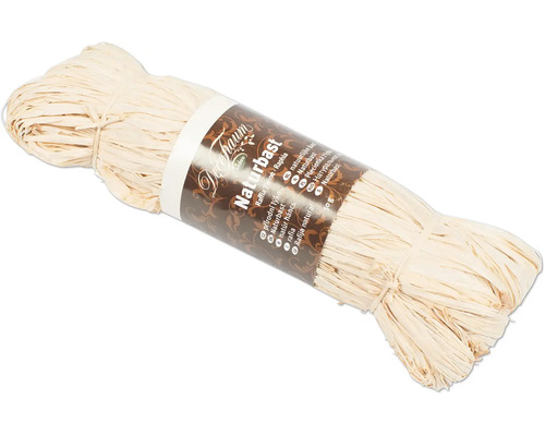 Paquet de raphia naturel pour le bricolage et la décoration