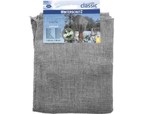 Sac de jute protection hivernale, 60 sur 80 centimètres