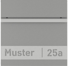 Briefkasten mit der Aufschrift Muster 25a