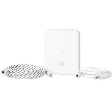 Appareil blanc avec câbles associés