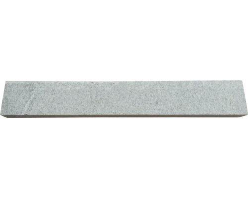 FLAIRSTONE Granit pierre de bordure Phoenix gris scié 100 cm x 5 cm x 15 cm Pierre à aiguiser pour affûter les outils