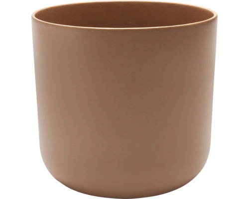 Blumentopf Alma Keramik Ø 13,5 cm H 12,6 cm mocca Runder Pflanztopf