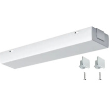 Luminaire apparent avec matériel de fixation