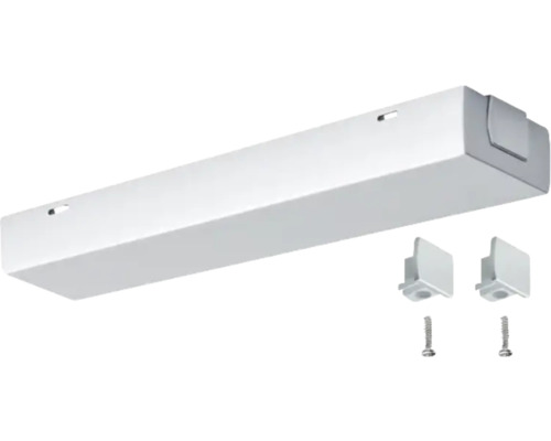 Luminaire apparent avec matériel de fixation