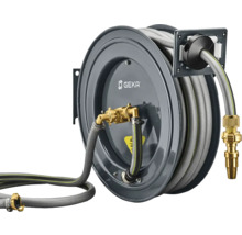 GEKA Schlauchaufroller zur Wandmontage mit Schlauch