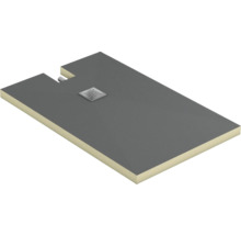 Receveur de douche à l'italienne avec garniture d'écoulement