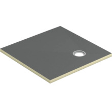 Receveur de douche carré avec drain