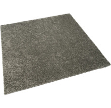 Tapis à poils longs gris