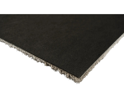 Revêtement de sol textile noir avec envers textile