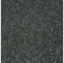 Nahaufnahme eines grauen Teppichbodens.