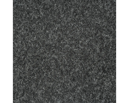 Nahaufnahme eines grauen Teppichbodens.