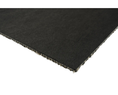 Vue détaillée d'un tapis de chanvre