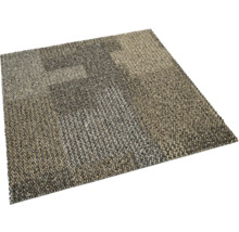 Dalle de moquette carrée avec surface chinée