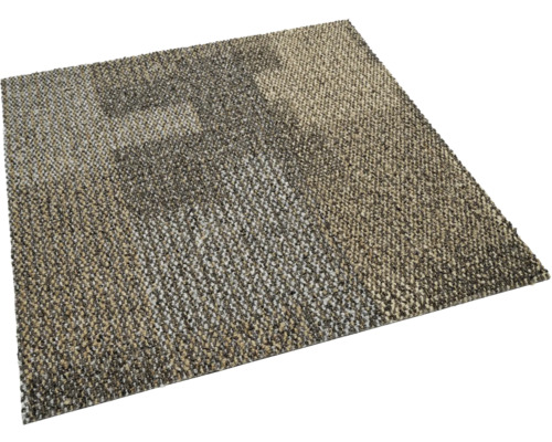 Dalle de moquette carrée avec surface chinée