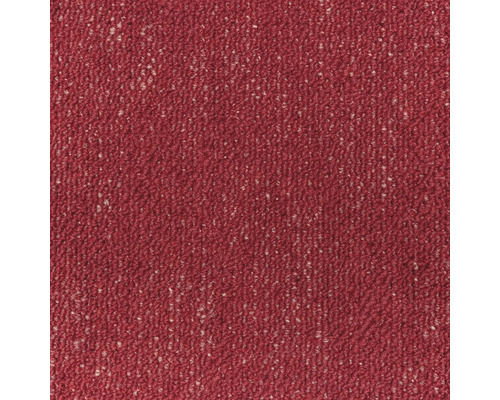 Gros plan d'une moquette rouge avec effet chiné