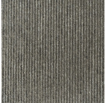 Vue détaillée d'un tapis côtelé.