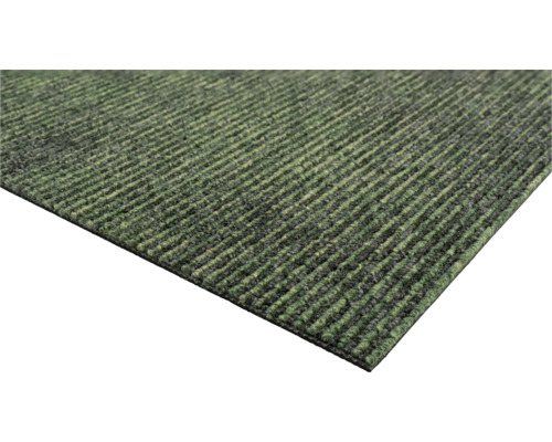Tapis de propreté vert à rayures