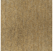 Vue détaillée d'un tapis à rayures