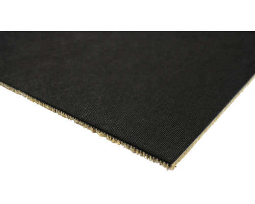 Gros plan d'un morceau de moquette pour illustrer le matériau et la texture