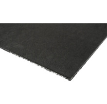 Gros plan d'une bâche d'étanchéité noire