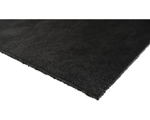 Dalle de moquette noire pour revêtement de sol.