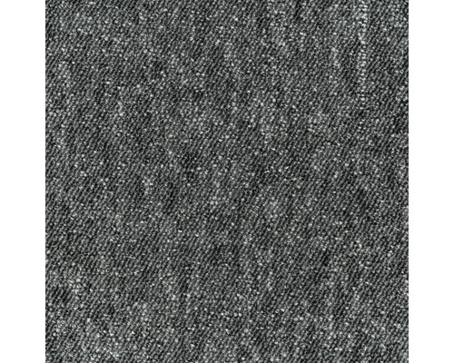 Gros plan d'un tapis gris à l'aspect chiné