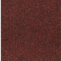 Nahaufnahme eines gerippten Teppichs