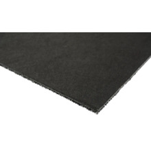 Tapis de protection de chantier en caoutchouc noir