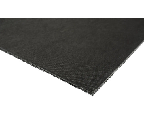 Tapis de protection de chantier en caoutchouc noir