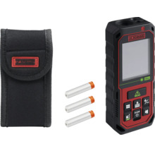 Laser-Entfernungsmesser mit Tasche und Batterien