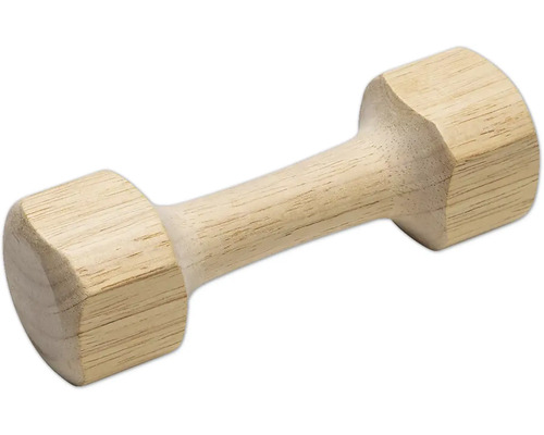 Haltère en bois