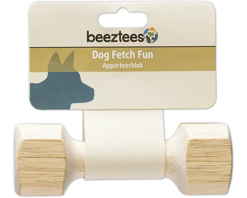 Bloc d'apport en bois pour chien Beetztees
