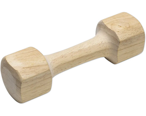 Haltère en bois