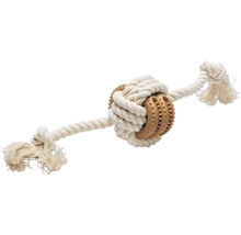 Jouet pour chien en corde et plastique