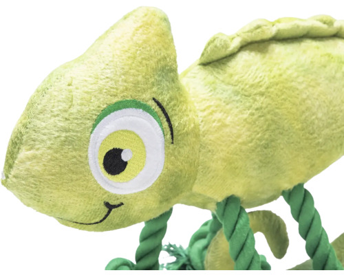 Chamäleon Plüschtier mit Seilbeinen
