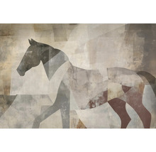 Abstraktes Pferde-Wandbild für die Inneneinrichtung