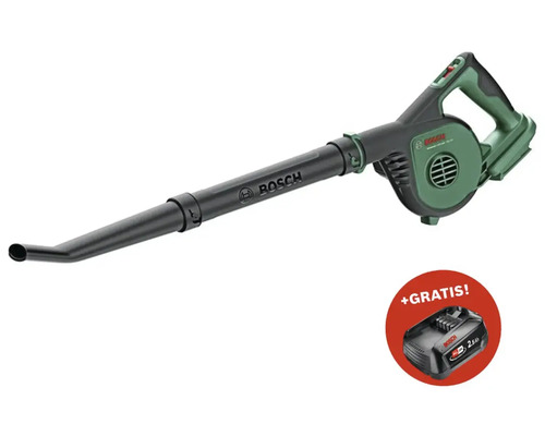 Bosch Akku-Laubbläser mit gratis Akku