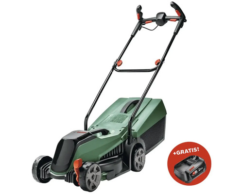 Akku-Rasenmäher Bosch CityMower 18V-32 + GRATIS Zugabeartikel Ersatzakku PBA 18V Li-Ion (2,5Ah) Akku-Rasenmäher mit zusätzlichem Akku