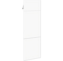 Armoire suspendue blanche avec une porte