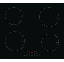 Induktionskochfeld mit vier Kochzonen