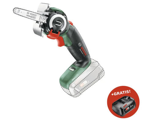Bosch AdvancedCut 18 Akku-Kettensäge mit zusätzlichem Akku