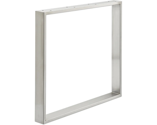Tarrox Tischgestell 800 x 722 x 80 mm Edelstahl 2 Stück Tischgestell aus Metall