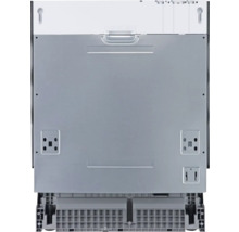 Rückansicht eines Geschirrspülers mit Montageelementen