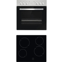 Herd mit Glaskeramikkochfeld und Backofen