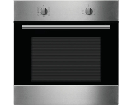 Einbaubackofen mit Temperaturregler und Funktionswahlschalter