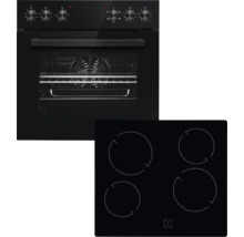 Backofen und Kochfeld Set für die Küche