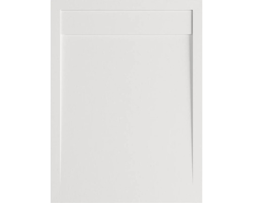 Weiße Möbelfront mit Rahmen