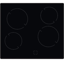 Plaque de cuisson à induction avec quatre zones de cuisson