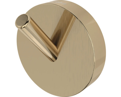 Crochet HACEKA Kosmos cuivre brossé 2012687 Patère murale ronde simple